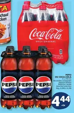 Marché Bonichoix PEPSI, OU COCA-COLA offer