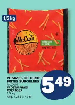 Marché Bonichoix FROZEN FRIED POTATOES offer