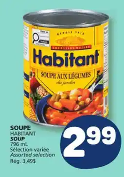 Marché Bonichoix HABITANT SOUP offer