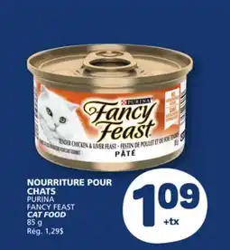 Marché Bonichoix PURINA FANCY FEAST CAT FOOD offer