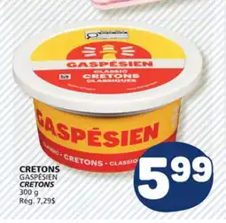 Marché Bonichoix CRETONS GASPÉSIEN offer