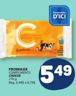 Marché Bonichoix COMPLIMENTS CHEESE offer