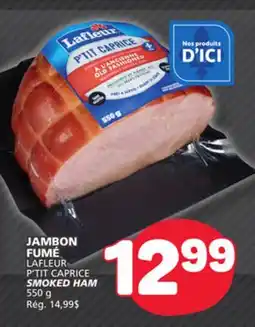 Marché Bonichoix LAFLEUR P'TIT CAPRICE SMOKED HAM offer