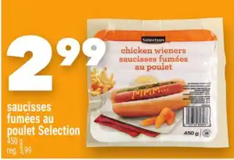 Marche Ami Saucisses fumées au poulet Selection offer