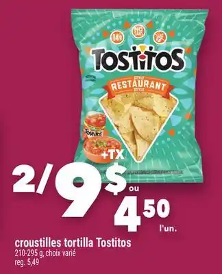 Marche Ami croustilles tortilla Tostitos offer
