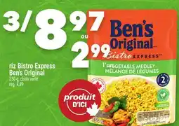 Marche Ami riz BistroExpress Ben'sOriginal offer