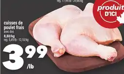Marche Ami cuisses de poulet frais avec dos offer