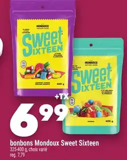 Marche Ami bonbons Mondoux Sweet Sixteen offer