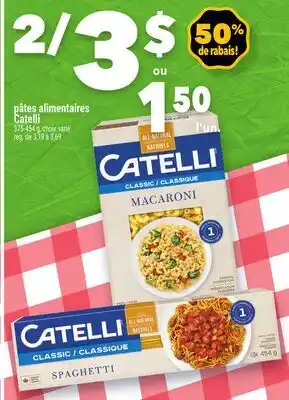 Marche Ami pâtes alimentaires Catelli offer