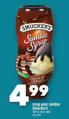 Marche Ami sirop pour sundae Smucker's offer