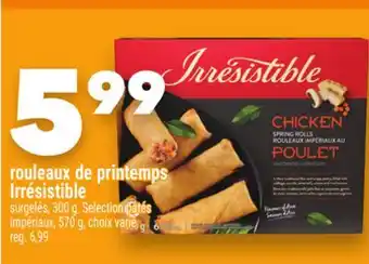 Marche Ami rouleaux de printemps Irrésistible offer