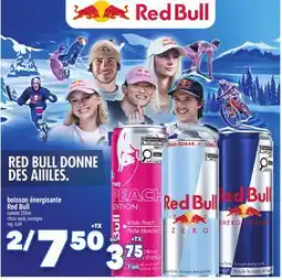 Marche Ami boisson énergisante Red Bull offer