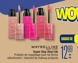 Jean Coutu MAYBELLINE NEW YORK Super Stay Vinyl Ink offer