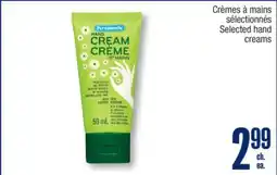 Jean Coutu Personnelle Selected hand creams offer