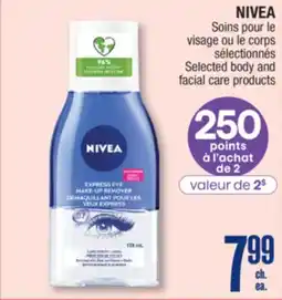 Jean Coutu NIVEA Selected body and facial care products offer