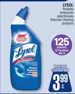 Jean Coutu LYSOL Selected cleaning products offer