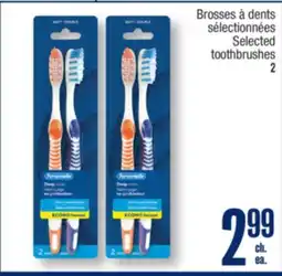 Jean Coutu Selected toothbrushes offer
