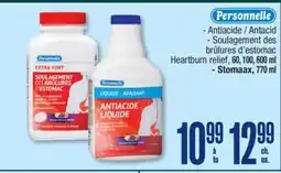 Jean Coutu PERSONNELLE Antacid Heartburn relief, Stomaax offer