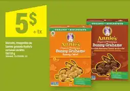 Maxi BISCUITS, CRAQUELINS OU BARRES GRANOLA ANNIE'S, 130/213 G offer