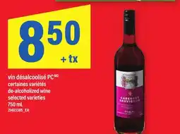Maxi VIN DÉSALCOOLISÉ PC | DE-ALCOHOLIZED WINE offer