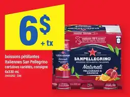 Maxi BOISSONS PÉTILLANTES ITALIENNES SAN PELLEGRINO offer