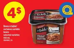 Maxi FÈVES À TABLE! | BEANS offer