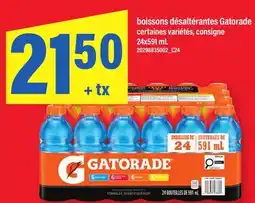 Maxi BOISSONS DÉSALTÉRANTES GATORADE offer
