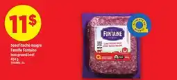 Maxi BOEUF HACHÉ MAIGRE FAMILLE FONTAINE | LEAN GROUND BEEF offer