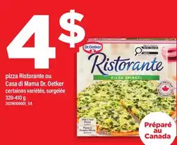 Maxi PIZZA RISTORANTE OU CASA DI MAMA DR. OETKER offer
