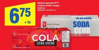 Maxi BOISSONS GAZEUSES PC offer