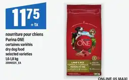 Maxi NOURRITURE POUR CHIENS PURINA ONE | DRY DOG FOOD offer
