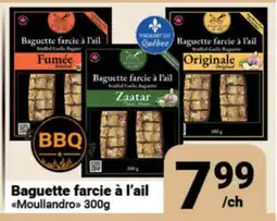 Pasquier Baguette farcie à l'ail Moullandro offer