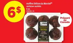 Maxi MUFFINS DÉLICES DU MARCHÉ, 6 UN offer