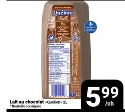 Pasquier Lait au chocolat Québon offer