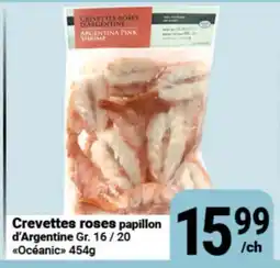 Pasquier Crevettes roses papillon d'Argentine offer