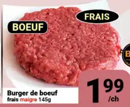 Pasquier Burger de boeuf frais maigre offer