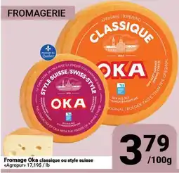 Pasquier Fromage Oka classique ou style suisse offer