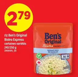 Maxi RIZ BEN'S ORIGINAL BISTRO EXPRESS, 240/250 G offer