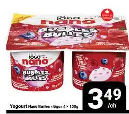 Pasquier Yogourt Nanö Bulles iögo offer