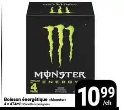 Pasquier Boisson énergétique Monster offer