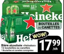 Pasquier Bière alcoolisée Heineken offer