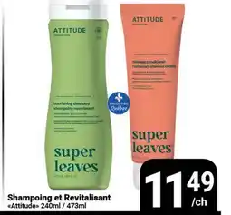 Pasquier Shampoing et Revitalisant Attitude offer