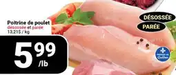Pasquier Poitrine de poulet désossée et parée offer