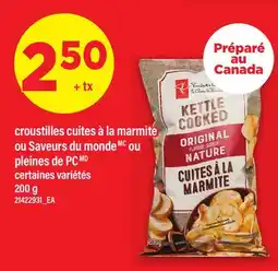 Maxi CROUSTILLES CUITES À LA MARMITE OU SAVEURS DU MONDE OU PLEINES DE PC offer