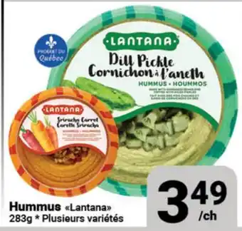 Pasquier Hummus Lantana offer