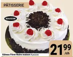 Pasquier Gâteau Fôret Noire maison offer
