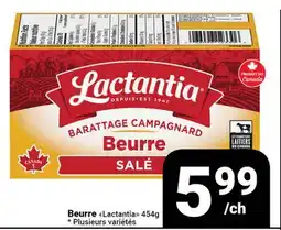 Pasquier Beurre (Lactantia) offer