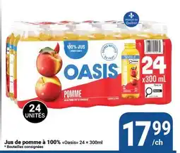 Pasquier Jus de pomme à 100% Oasis offer