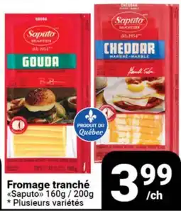 Pasquier Fromage tranché Saputo offer