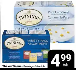 Pasquier Thé ou Tisane Twinings offer